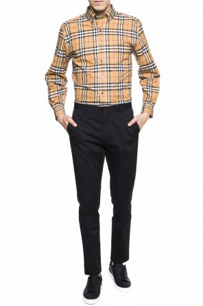 Shirt with a plaid motif, zdjęcie 2 Shirt with a plaid motif od Burberry